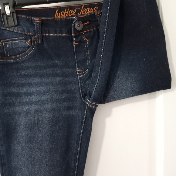 Girl's Justice Simply Low Skinny Jeans Jeggings Size 12R - Picture 7 of 10